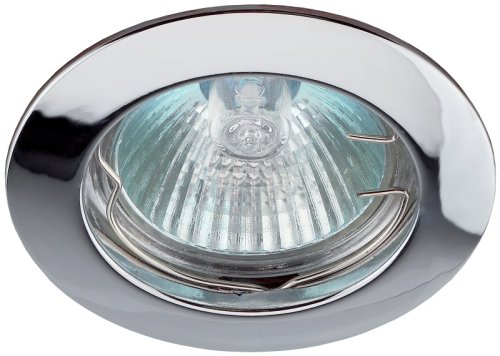 Светильник встраиваемый литой Эра KL1 CH MR16 12V 50W Хром картинка 